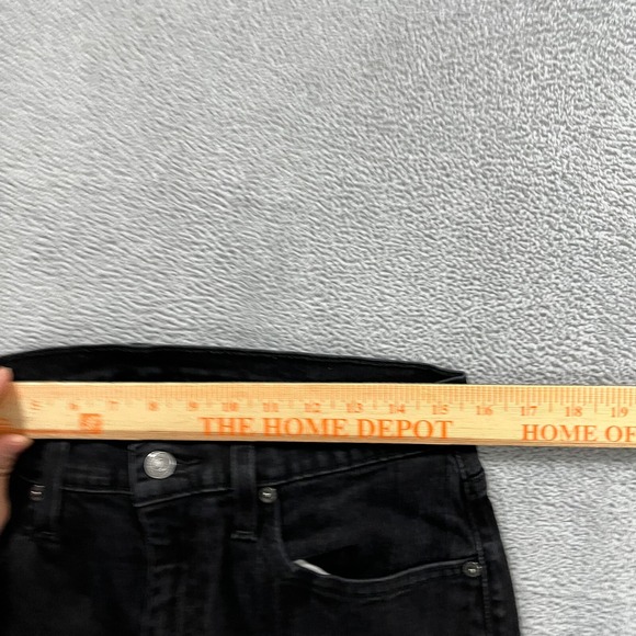 Levi's 559 Jeans Men's 31x32 Relaxed Straight Leg Denim Black Stretch Western - Picture 7 of 8